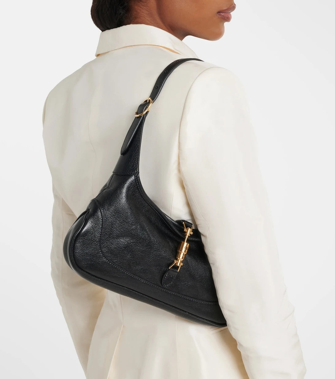 Gucci - Jackie Slim Medium leather shoulder bag