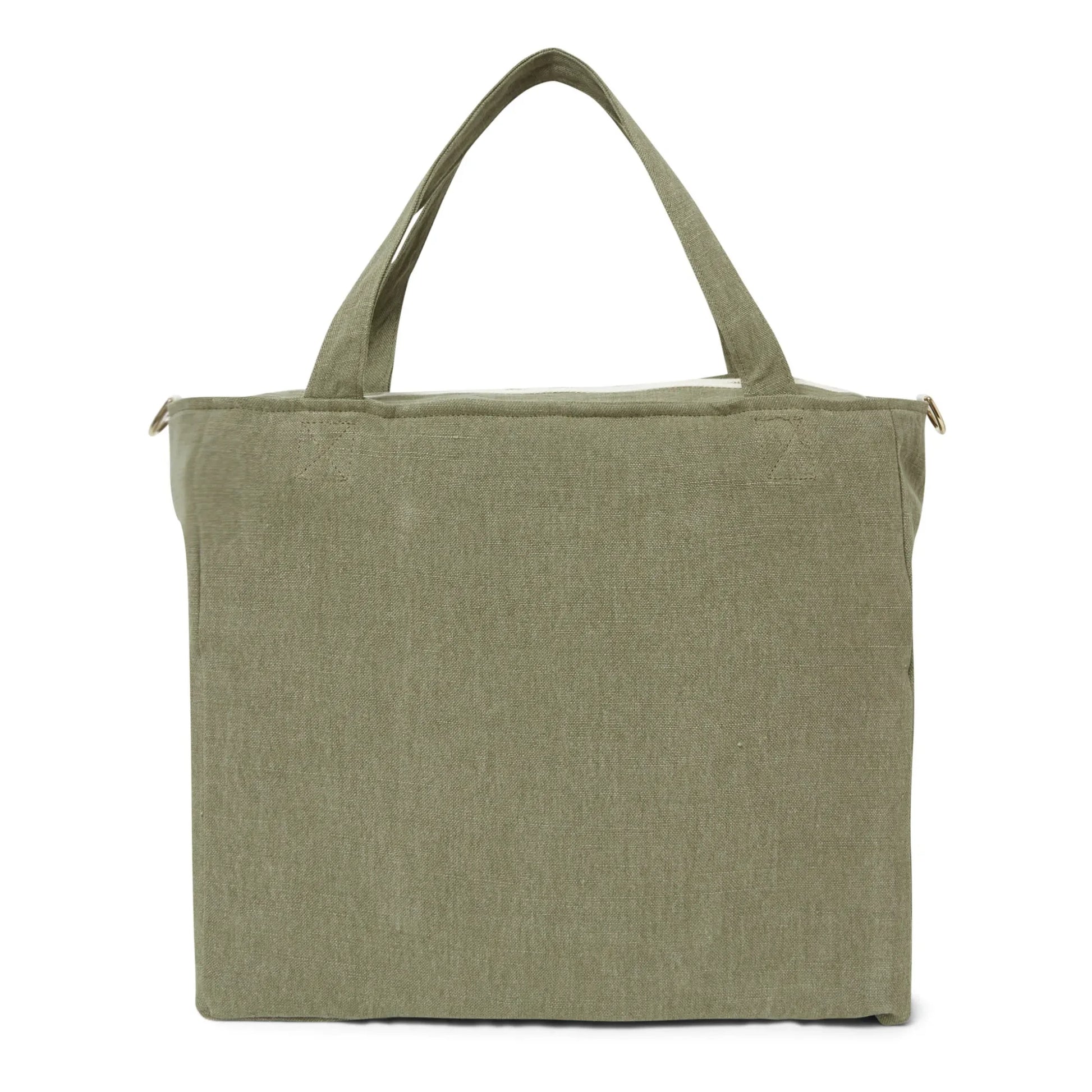 Adorna - Isia Linen Changing Bag | Khaki
