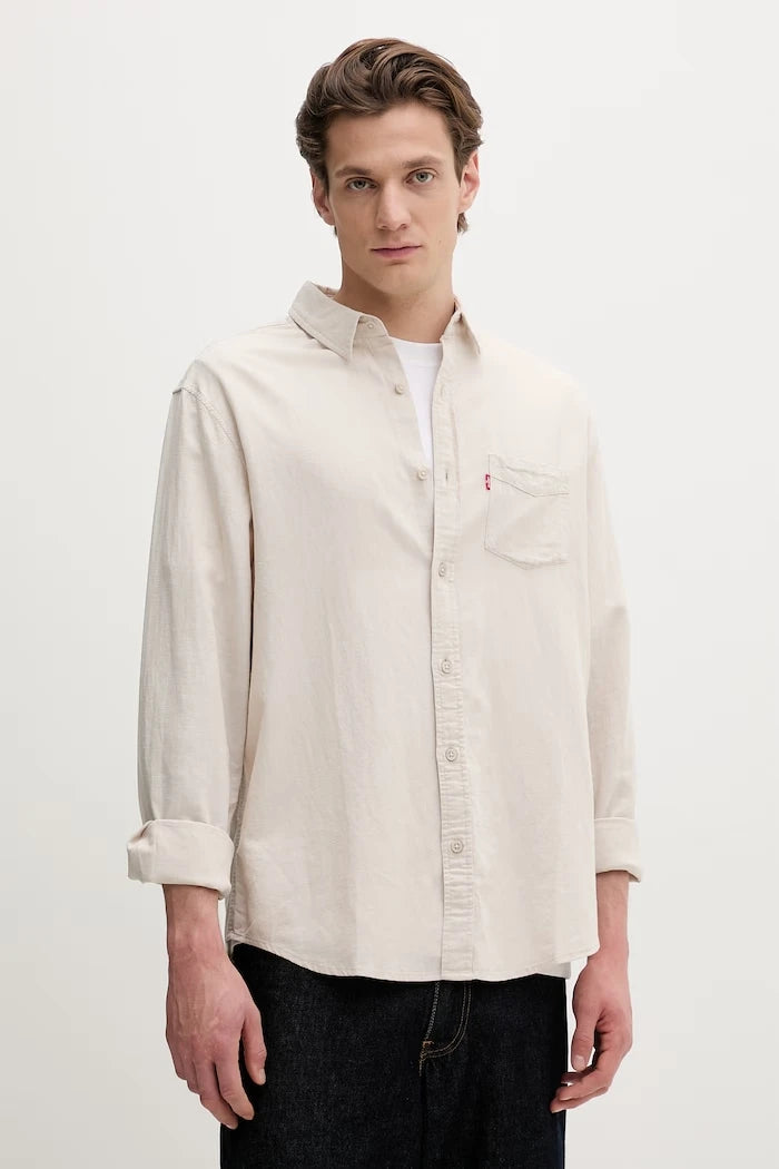 Levi's erkek pamuklu SUNSET 1 POCKET gömlek