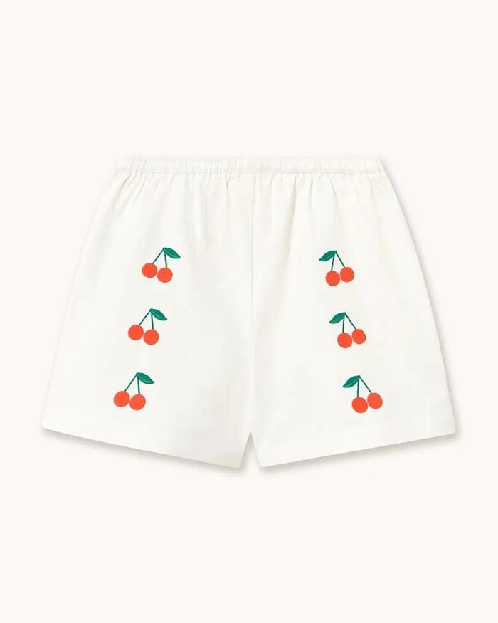 Tinycottons MINI CHERRIES TWILL Çocuk Pamuklu Kısa Şort