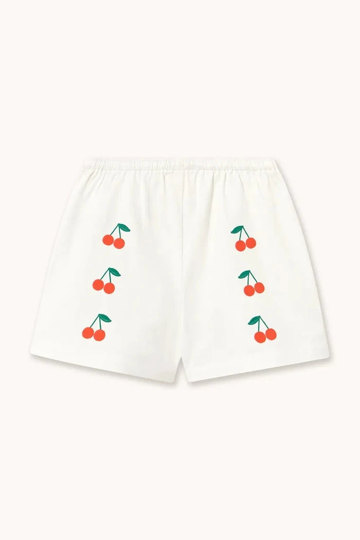 Tinycottons MINI CHERRIES TWILL Çocuk Pamuklu Kısa Şort