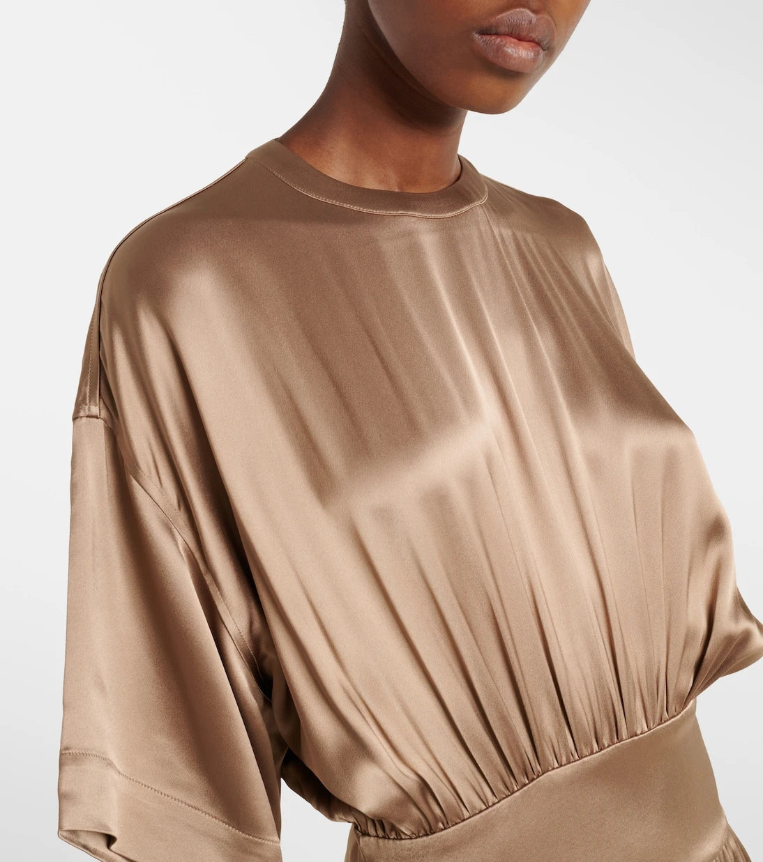 Toteme - Satin midi dress