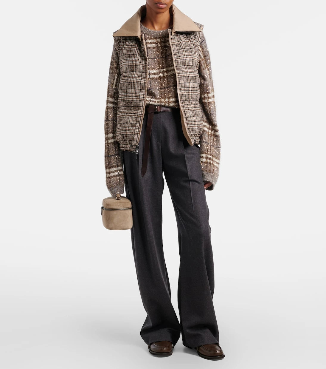 Brunello Cucinelli - Virgin wool wide-leg pants