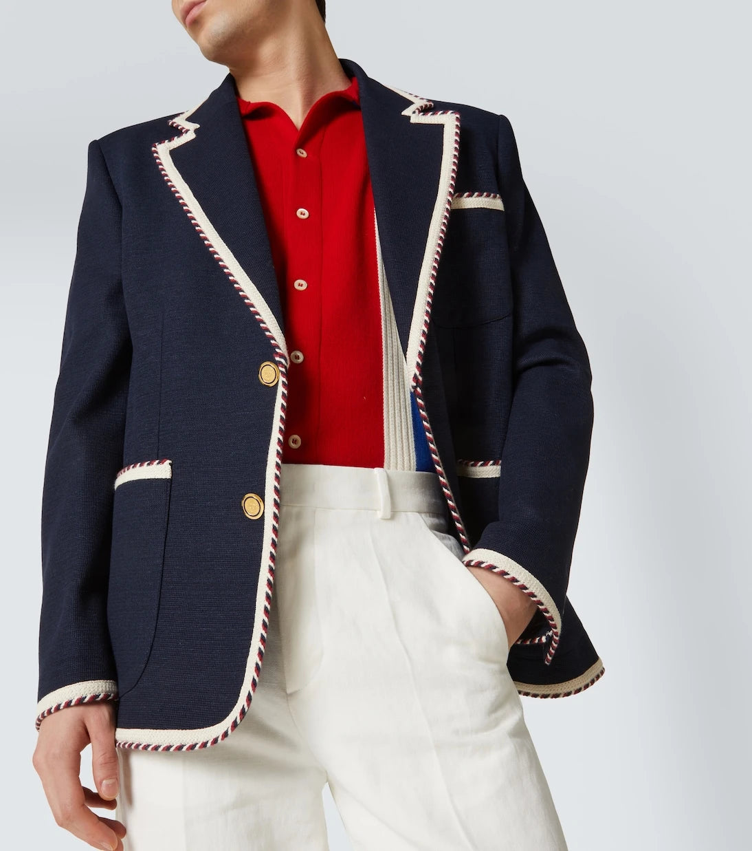 Valentino - Striped cotton shirt