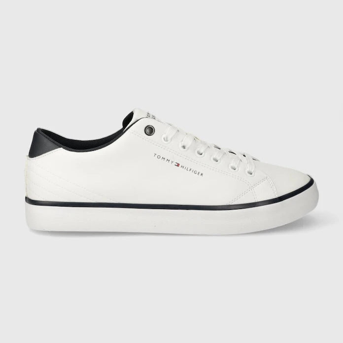 Кожени кецове Tommy Hilfiger TH HI VULC CORE LOW LEATHER ESS