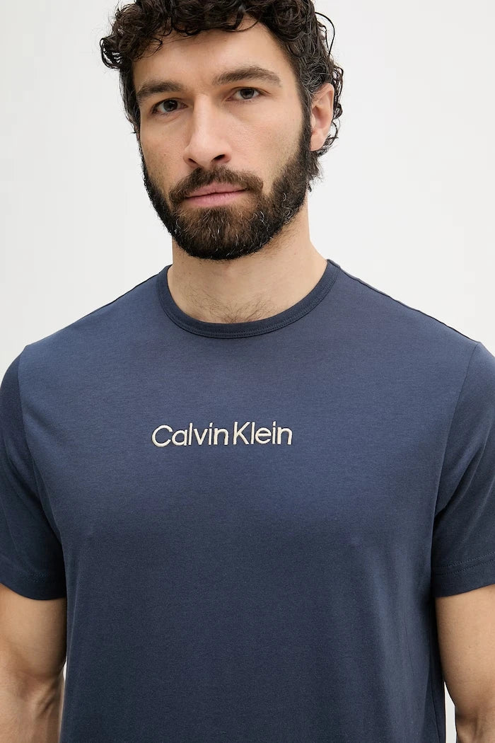Calvin Klein Underwear kısa kollu erkek pamuklu pijama