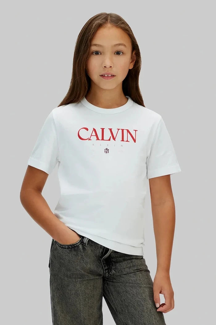 Детска памучна тениска Calvin Klein Jeans