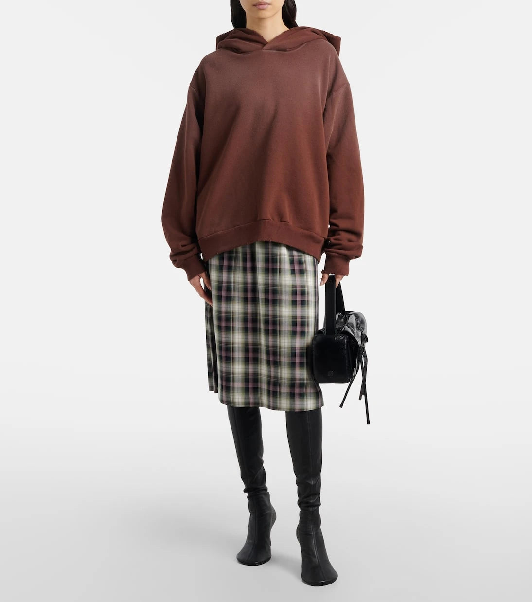 Acne Studios - Logo cotton-blend fleece hoodie