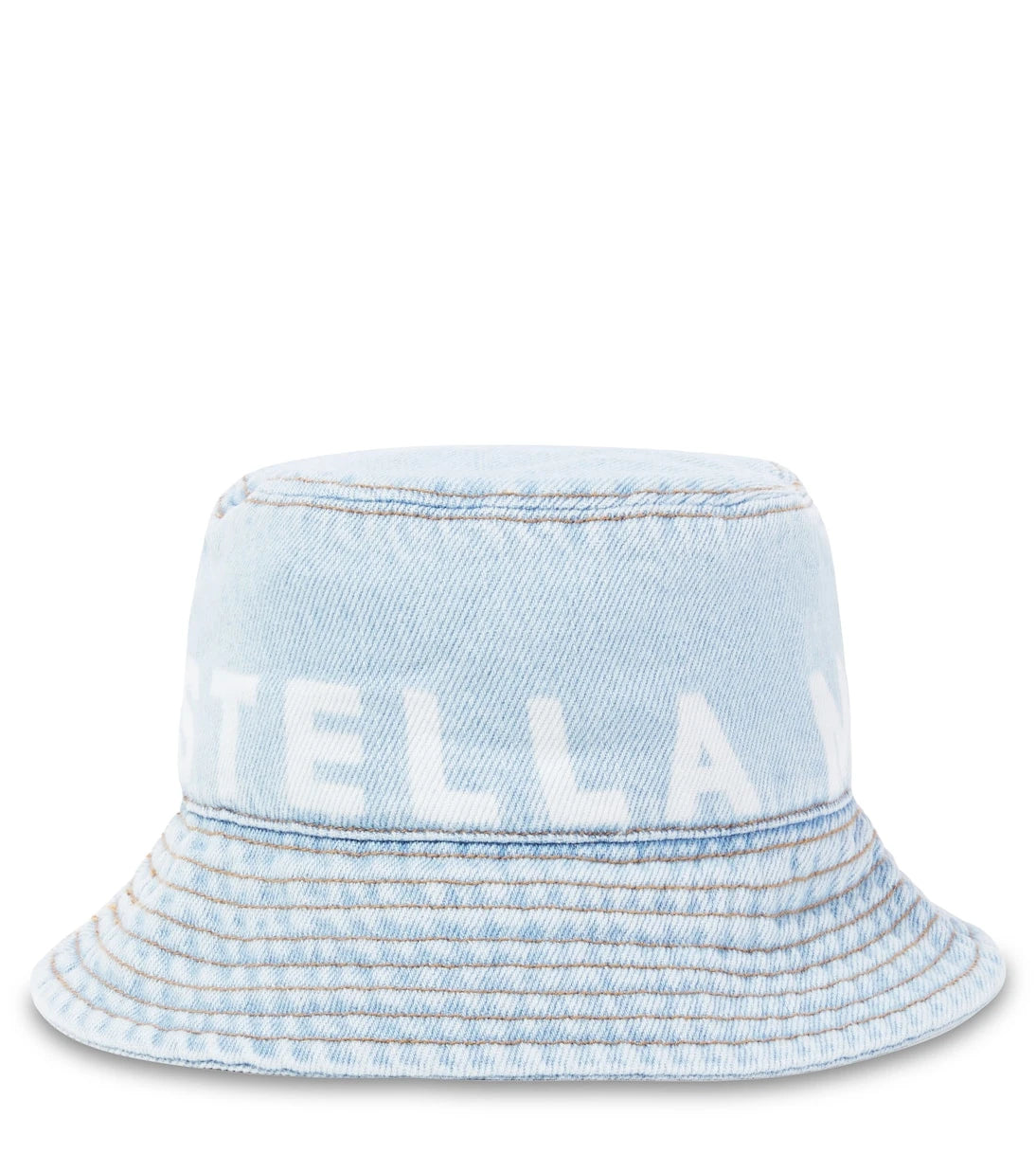 Stella McCartney Kids - قبعة دلو جينز بشعار