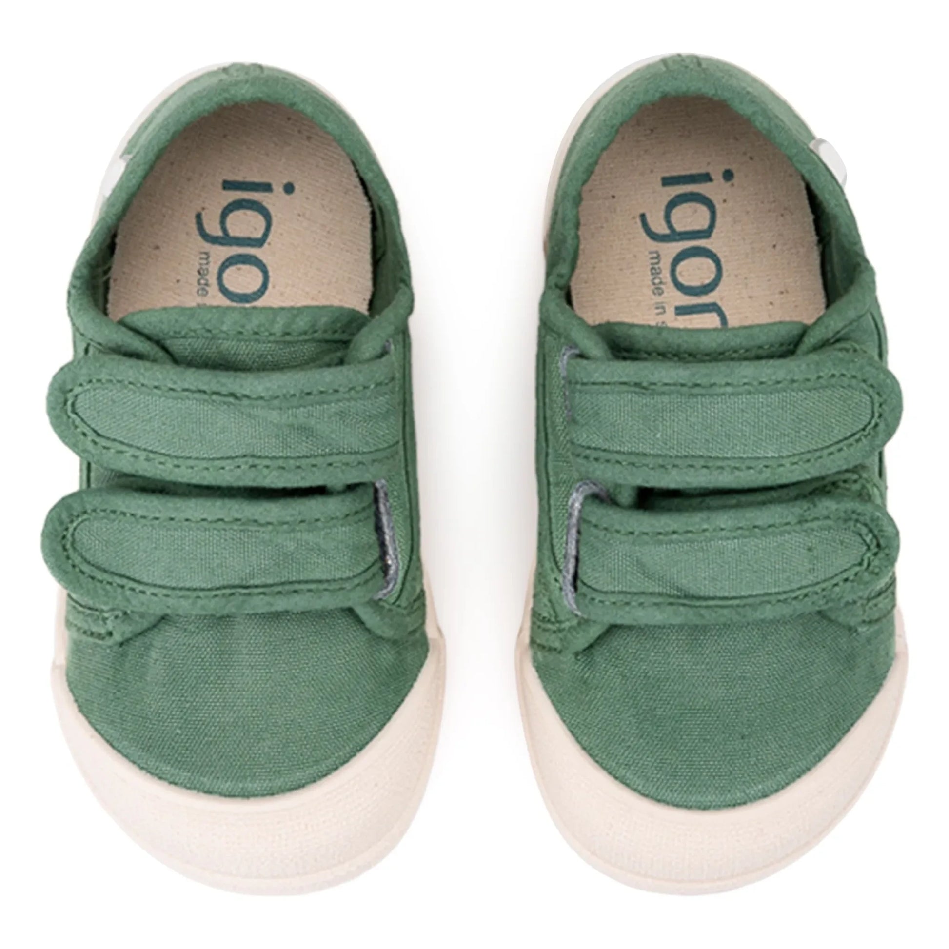 Igor - Lona Double Scratch Sneakers | Green