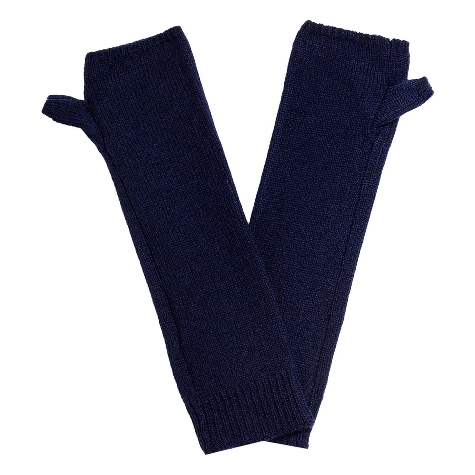 Kujten - Sochi Cashmere Mitts | Navy blue