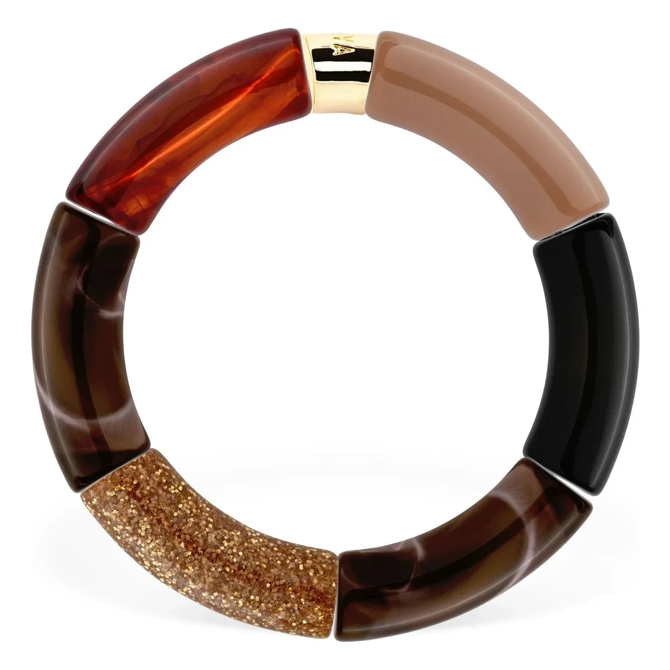 Parabaya - Moca 2 bracelet | Brown