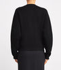 Toteme Black Wool-Blend Cardigan