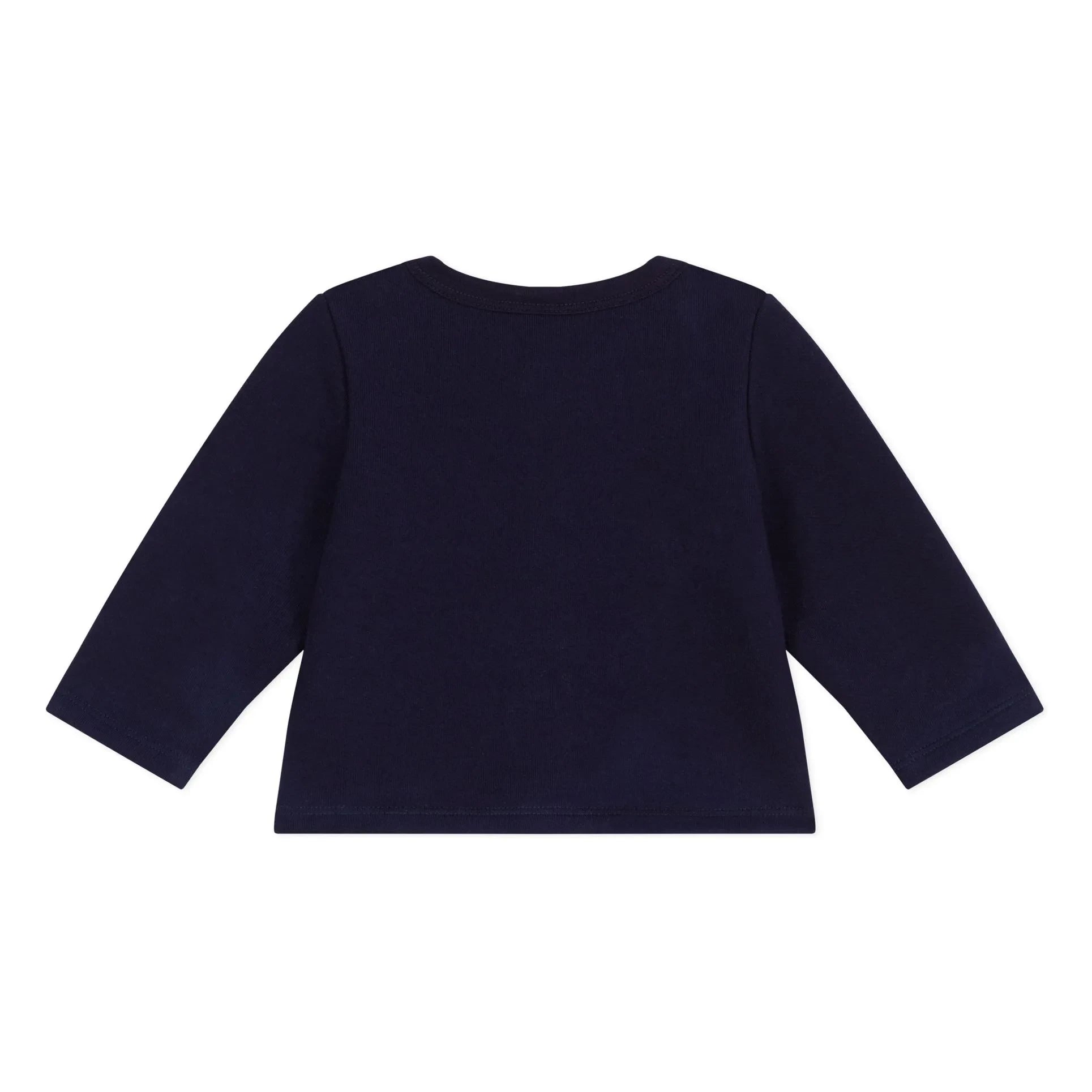Petit Bateau - Organic cotton cardigan | Midnight blue
