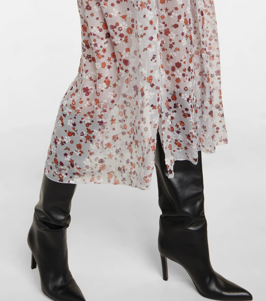 Dorothee Schumacher - Drapy Softness printed midi dress