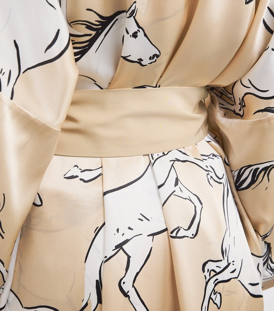 Gold Silk Mimi Clementine Robe