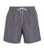 JACOB COHËN Diamond Print Bermuda Swim Shorts