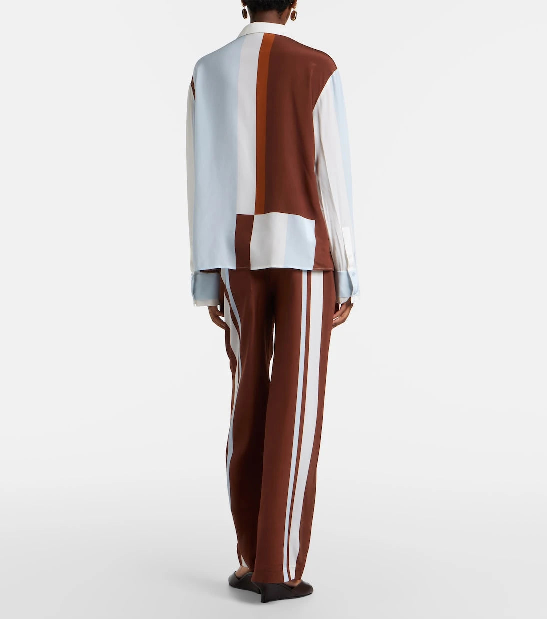 SIR - Marais silk wide-leg pants