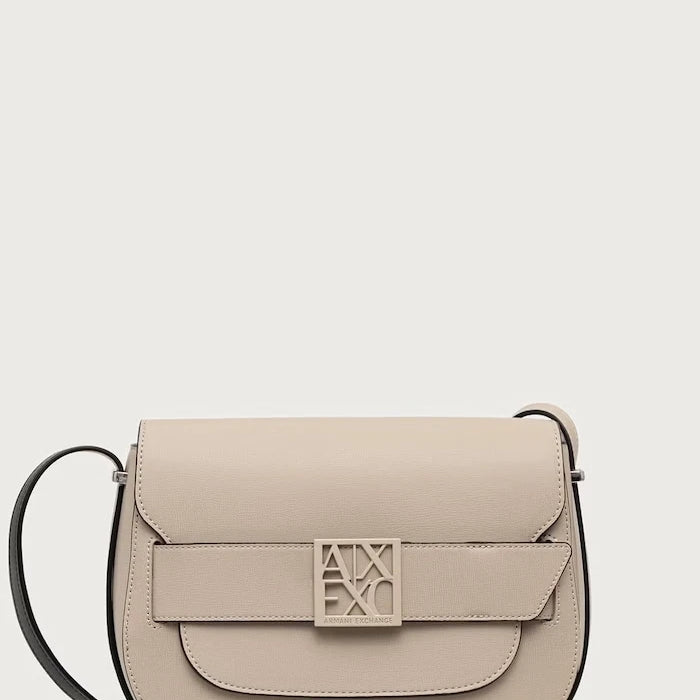 Armani Exchange kadın suni deri crossbody çanta