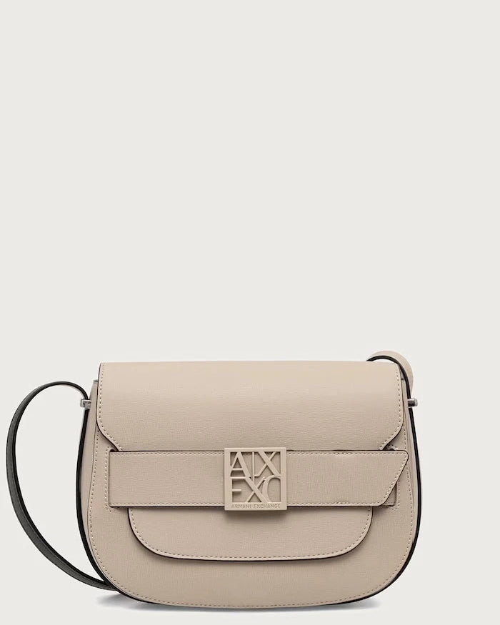 Armani Exchange kadın suni deri crossbody çanta