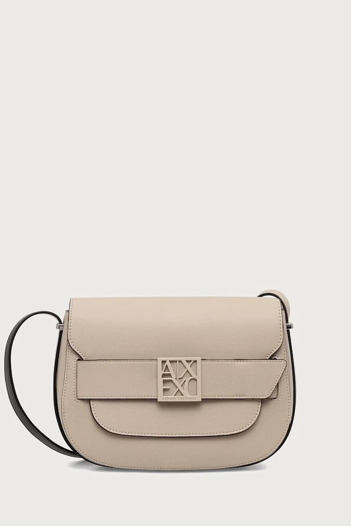 Armani Exchange kadın suni deri crossbody çanta