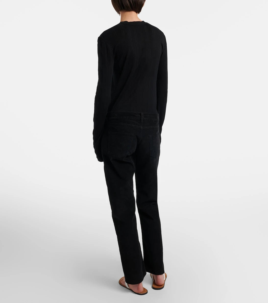 The Row - Fima cropped straight jeans