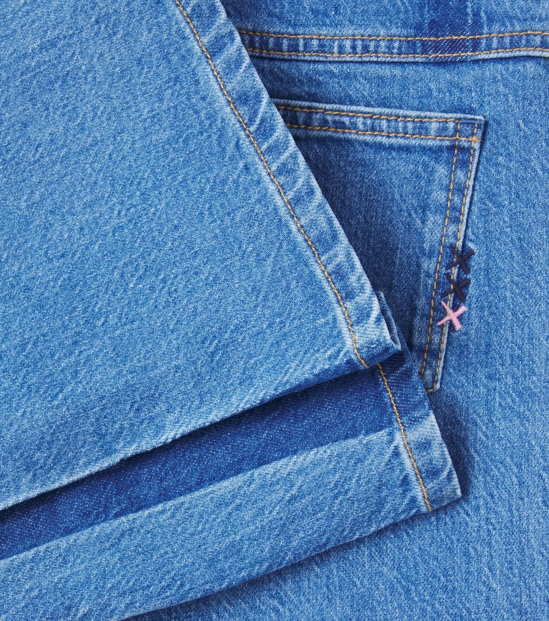 Scotch & Soda Kids - Wave wide-leg jeans