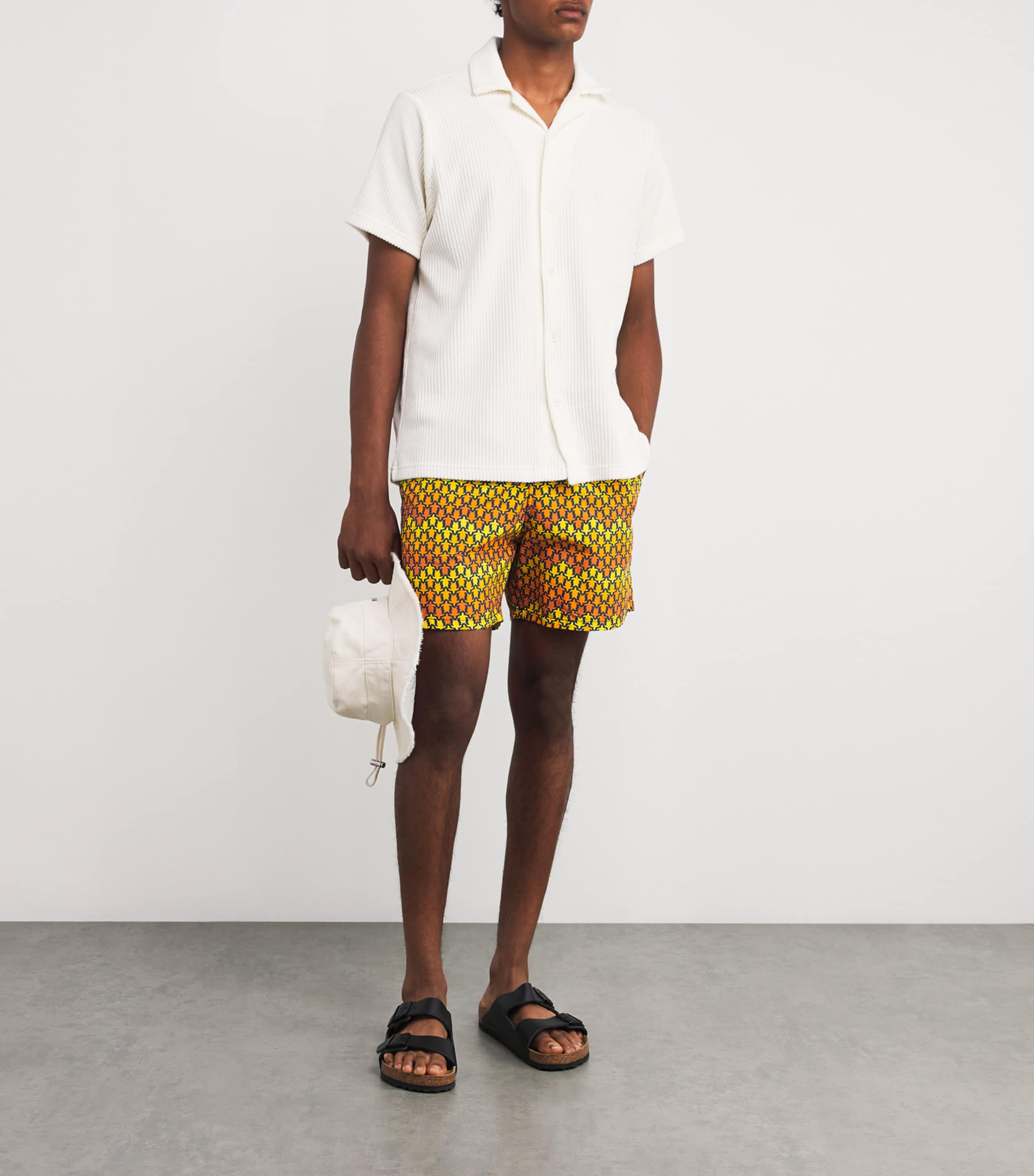 Turtle Print Moorea Swim Shorts