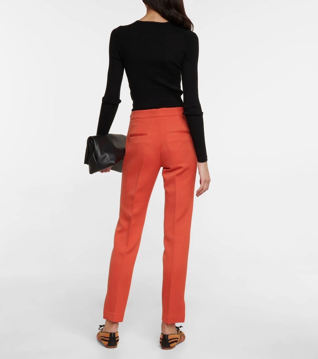 Gabriela Hearst - Isabel mid-rise slim virgin wool pants