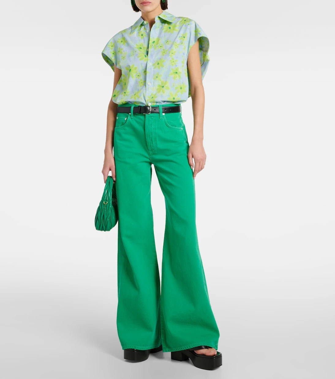Citizens of Humanity - Beverly Slouch mid-rise bootcut jeans