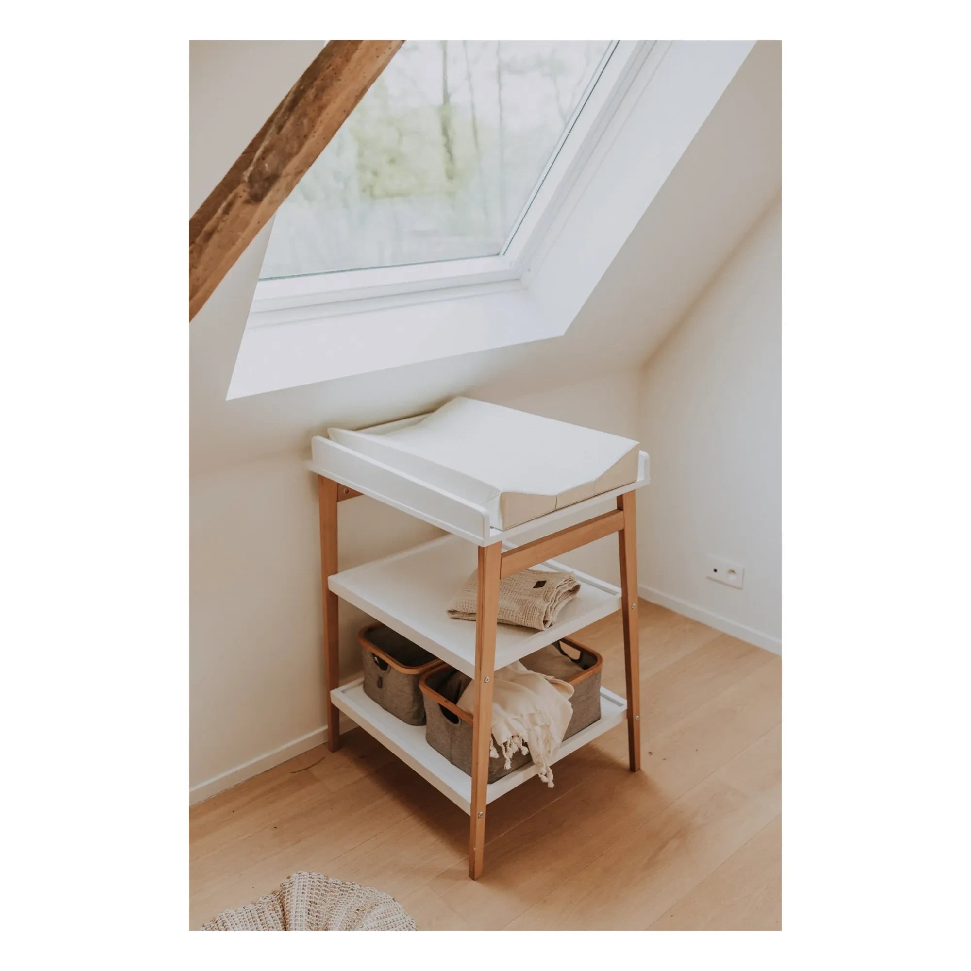 Quax - Changing Mat - 67 x 44 cm | Clay