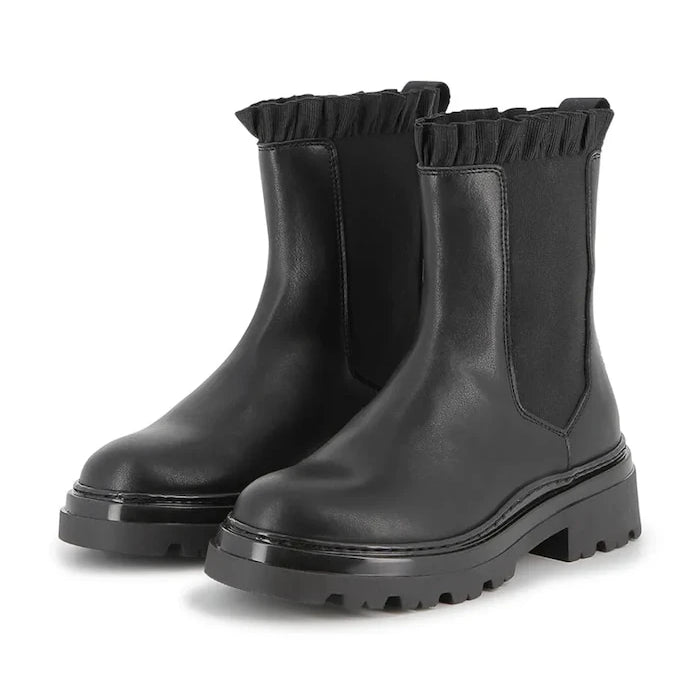 Детски челси боти от кожа Karl Lagerfeld