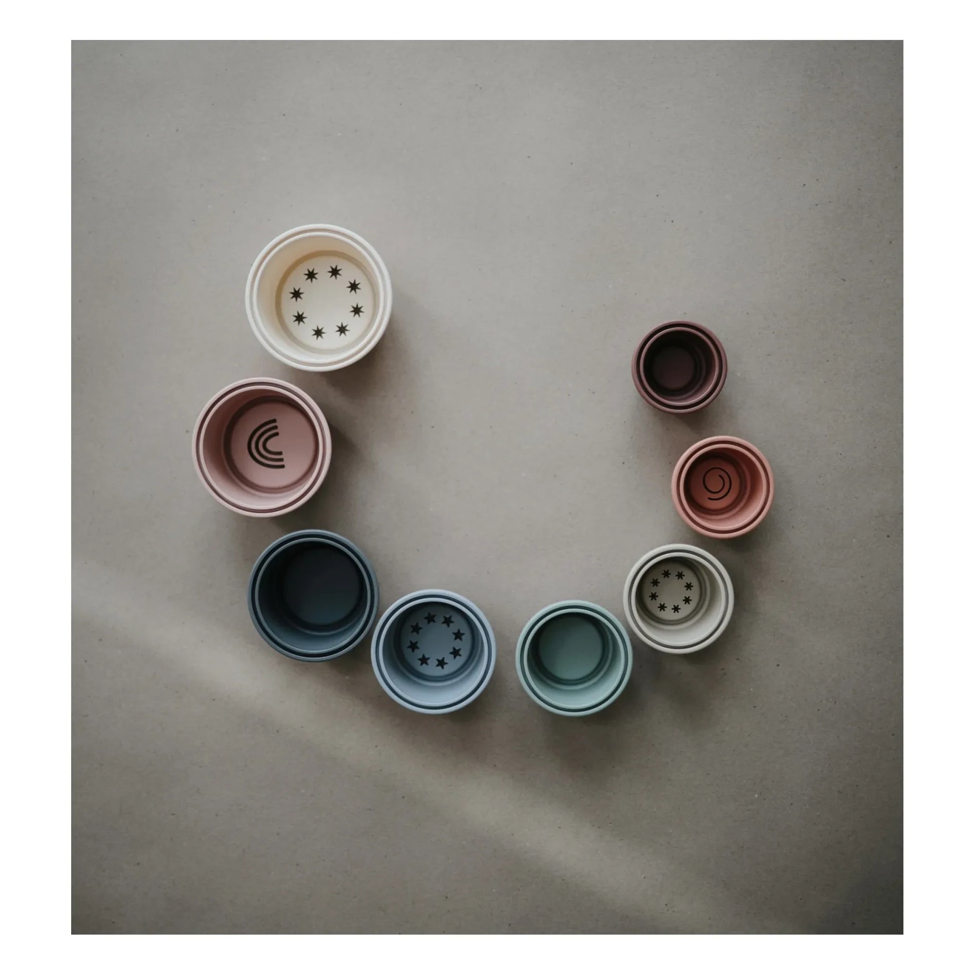 Mushie - Stacking Toy | Multicoloured
