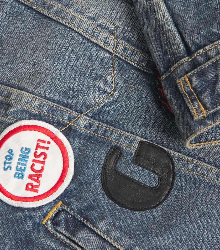 GALLERY DEPT. Blue Midnight Denim Waistcoat