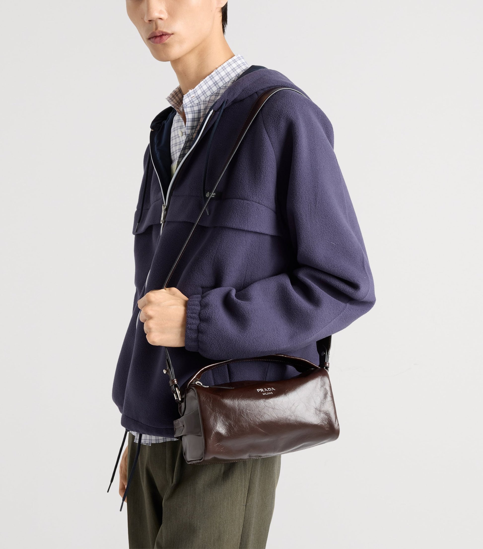 Prada Leather Cross-Body Bag