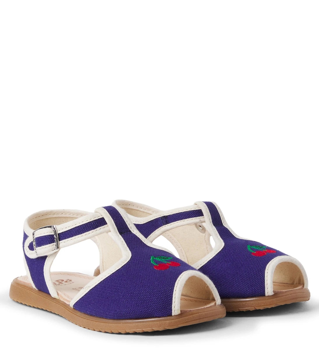 PèPè - Alex embroidered canvas sandals