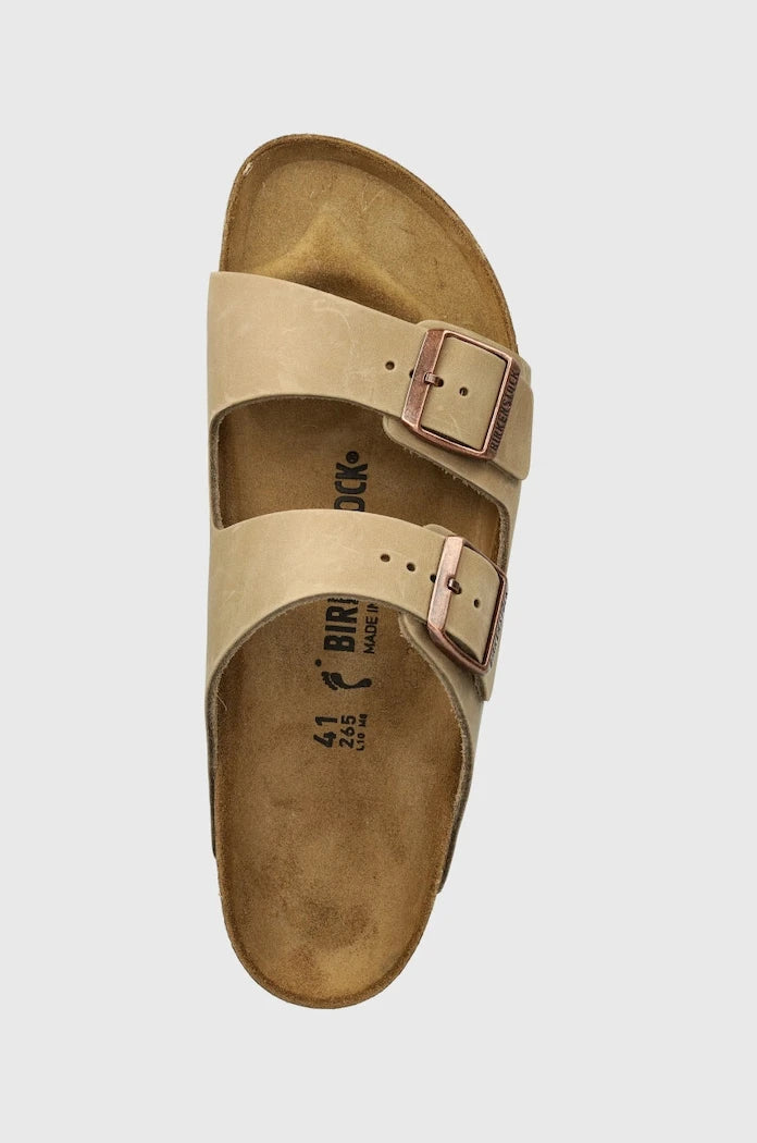 Чехли от набук Birkenstock Arizona