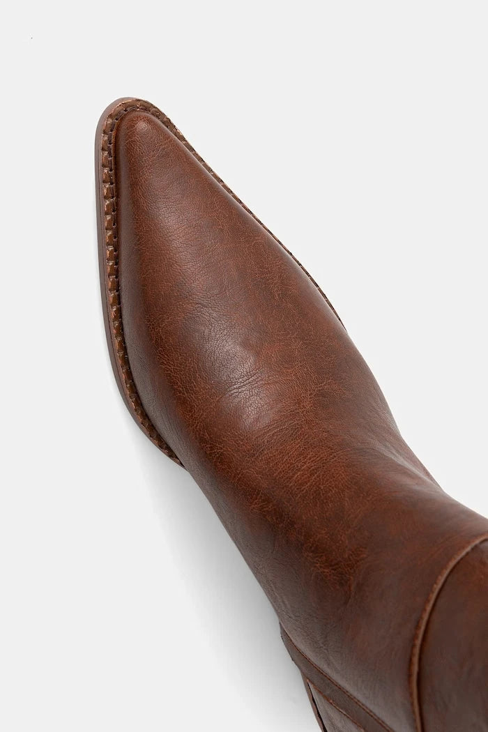 MICHAEL Michael Kors каубойски ботуши дамски Farren Flat Boot