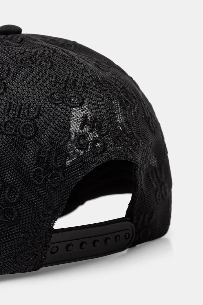 HUGO шапка trucker мъжка от памук Marsel-Trucker-SL