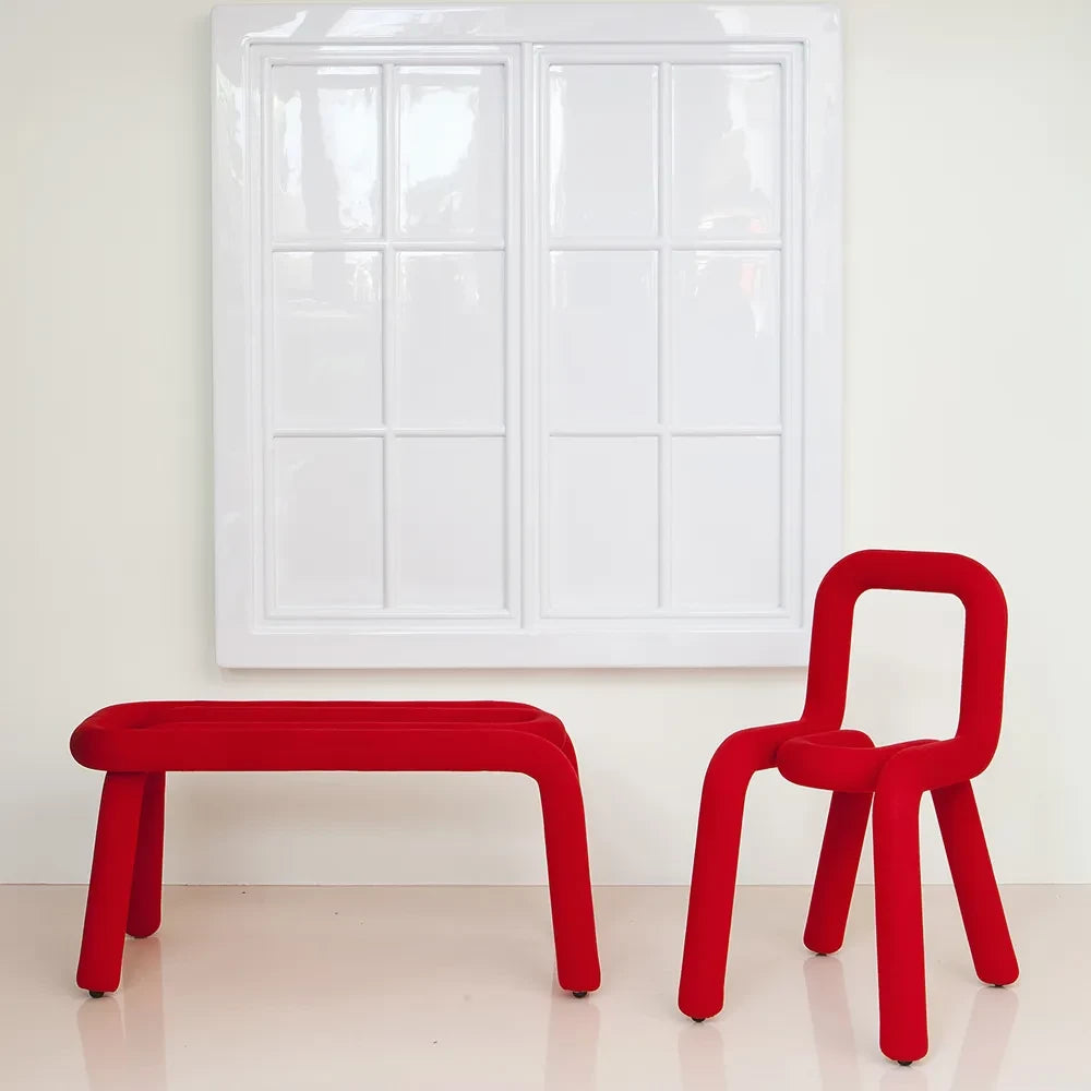 Moustache - Big Game Bold Chair | Peacock blue
