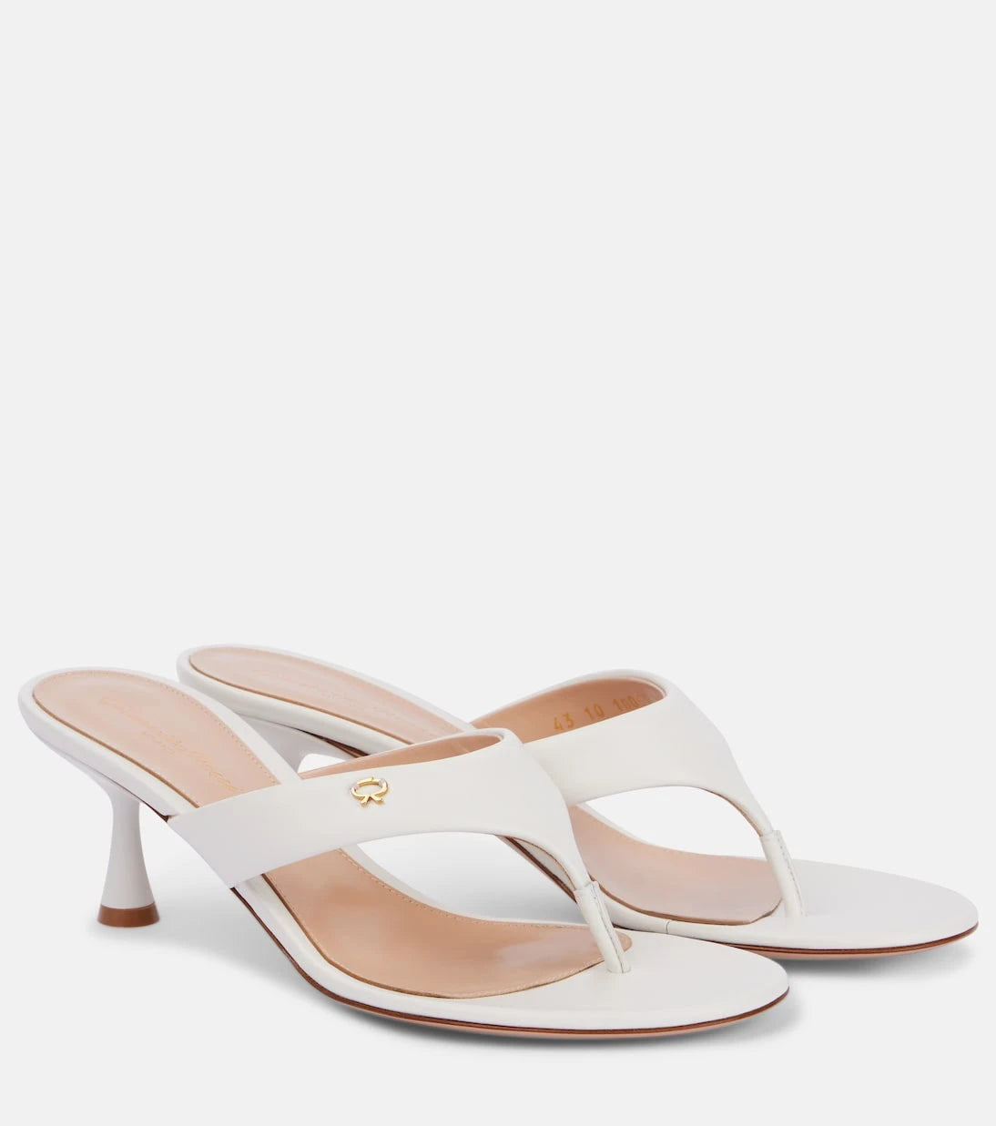 Gianvito Rossi - Ascent 55 leather mules