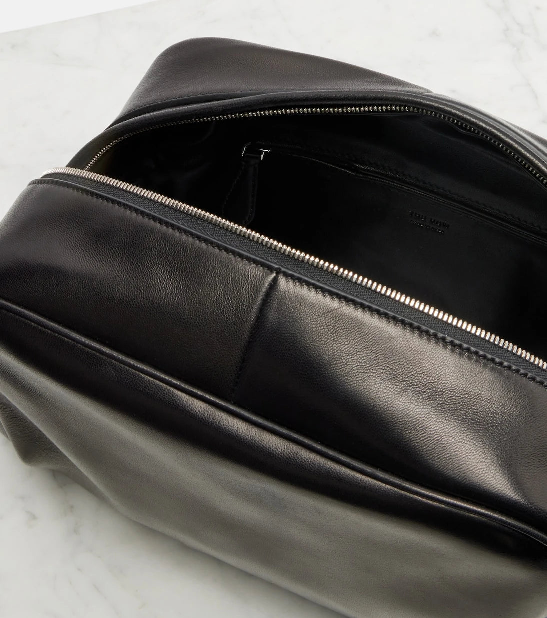 The Row - Leila Small leather clutch