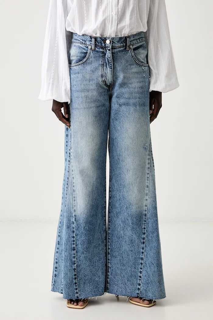 Haveone flare kadın jean