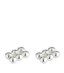 Set of 2 Silver-Plated Perles Place Card Holders