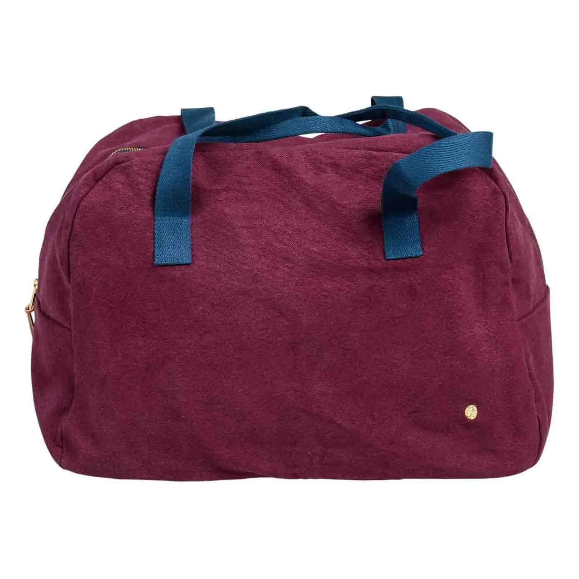 La cerise sur le gâteau - Iona organic cotton weekend bag | Burgundy