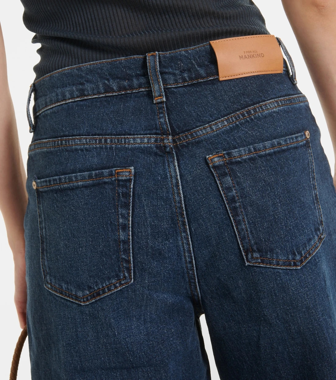 7 For All Mankind - Scout high-rise wide-leg jeans