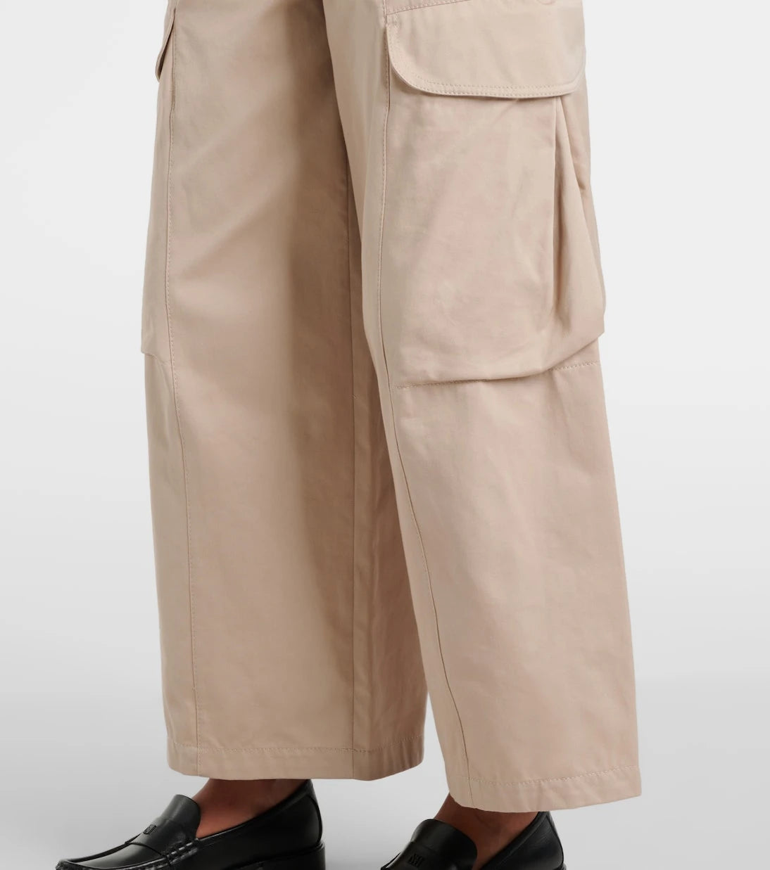 'S Max Mara - Cotton gabardine cargo pants