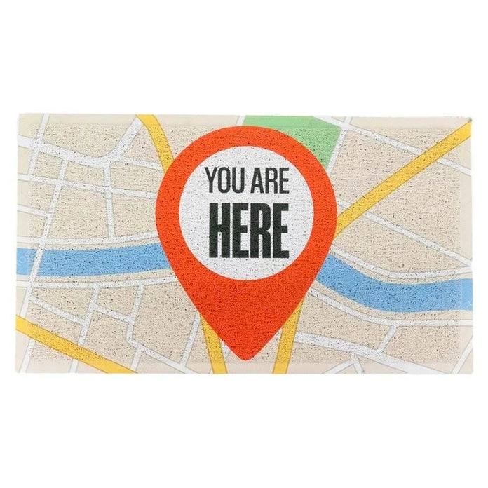 Изтривалка Artsy Doormats You Are Here 70 x 40 cm