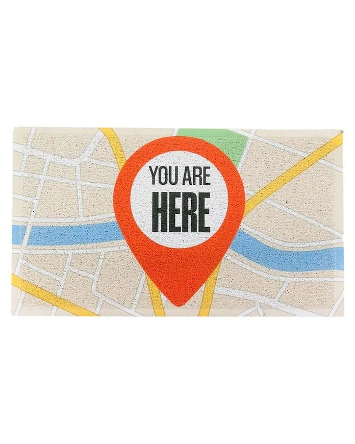 Artsy Doormats You Are Here 70 x 40 cm