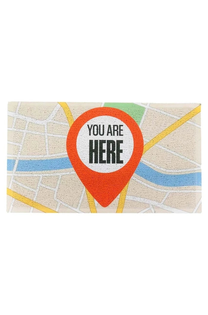 Artsy Doormats You Are Here 70 x 40 cm